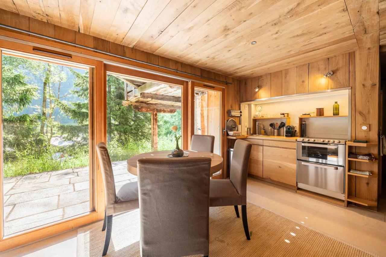 Chalet Ananda Avec Sauna, Baignoire Balneo Et Terrasse Chamonix Exteriér fotografie