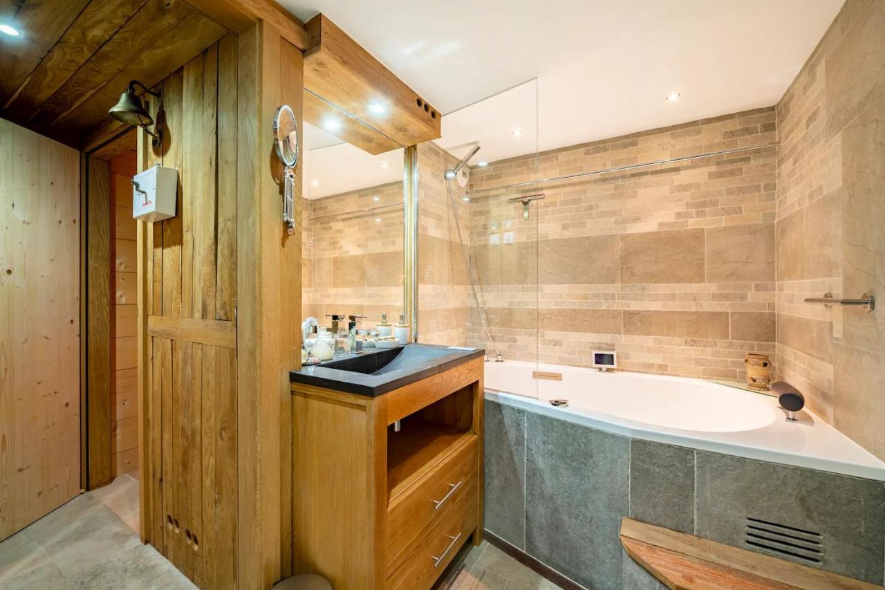 Chalet Ananda Avec Sauna, Baignoire Balneo Et Terrasse Chamonix Exteriér fotografie