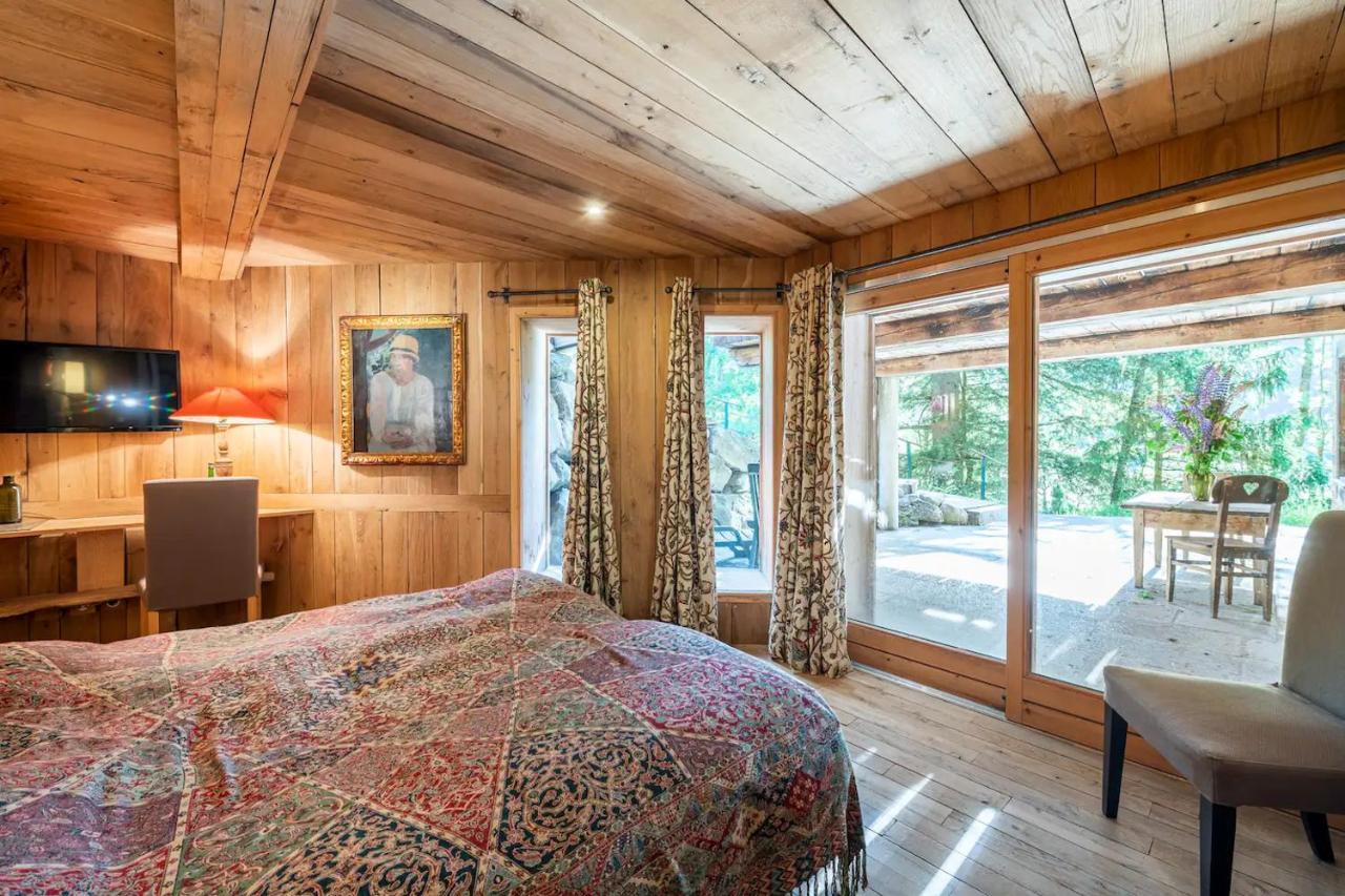 Chalet Ananda Avec Sauna, Baignoire Balneo Et Terrasse Chamonix Exteriér fotografie